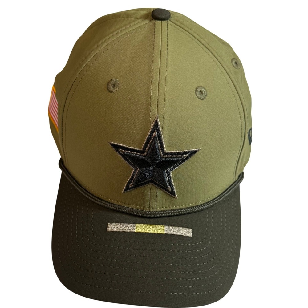Dallas Cowboys 2025 Salute To Service 39THIRTY Stretch Fit Hat M/L NWT